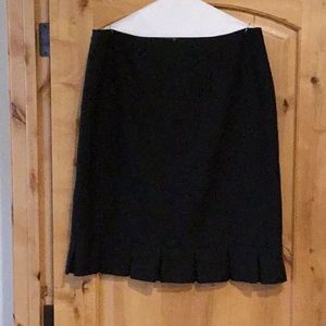 Gorgeous Black Pleated Skirt